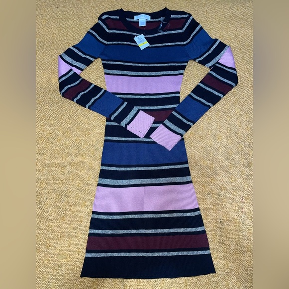 Planet Gold Dresses & Skirts - NWT Planet Gold Striped Sweater Dress